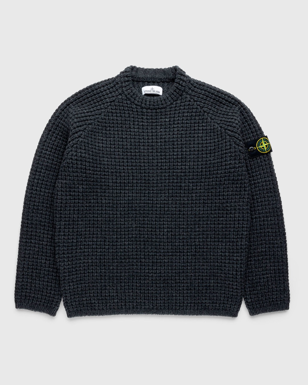 Stone island wool sales cardigan